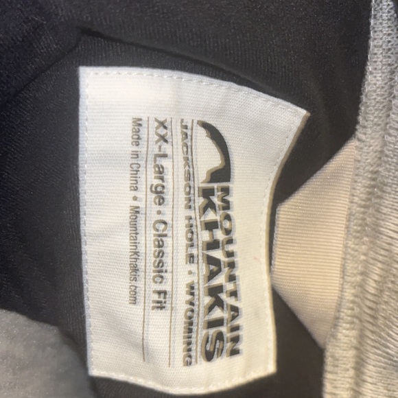 mountain khaki grey vest - Picture 2 of 2